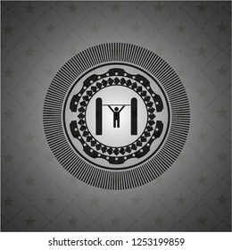 pull up icon inside black badge