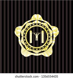 pull up icon inside gold badge