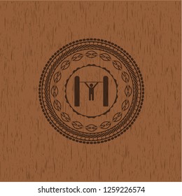 pull up icon inside wooden signboards