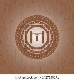 pull up icon inside wooden signboards