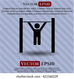 pull up icon vector symbol flat eps jpg app web concept website
