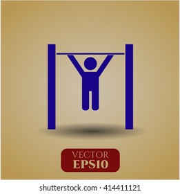 Pull Up vector icon