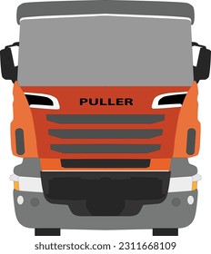 PULLER TRUCK FOR PULLING HEAVY WEIGHT PARCELS USED BY CARGO COMPNIES 