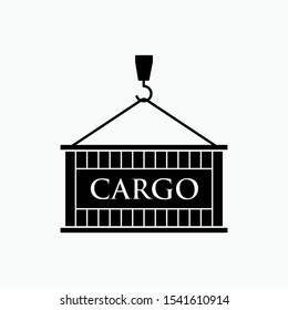 
Pulley and Container Icon - Vector, Sign and Symbol for Design, Presentation, Website or Apps Elements.