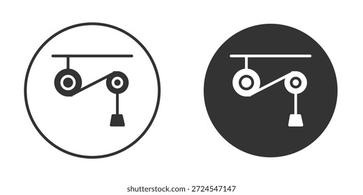 Ícone de roldana clipart projetos de vetor para projetos gráficos
