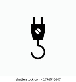 Pulley Icon. Industrial Equipment Element Symbol. Applied for Design, Presentation, Website or Apps Elements - Vector.