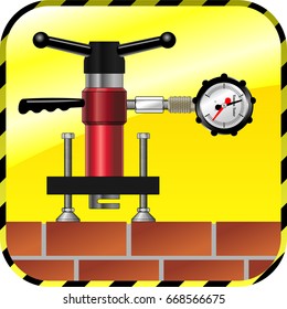 Pull-out machine for testing anchors and other fasteners