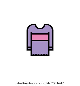 pullover 1 icon sign signifier vector