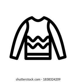 pullover icon or logo isolated sign symbol vector illustration - high quality black style vector icons
