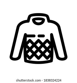 pullover icon or logo isolated sign symbol vector illustration - high quality black style vector icons
