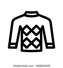 pullover icon or logo isolated sign symbol vector illustration - high quality black style vector icons

