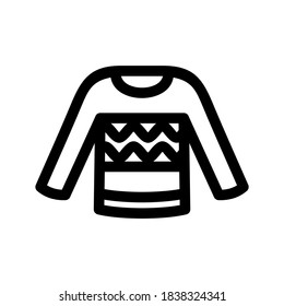 pullover icon or logo isolated sign symbol vector illustration - high quality black style vector icons
