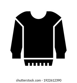 pullover icon or logo isolated sign symbol vector illustration - high quality black style vector icons
