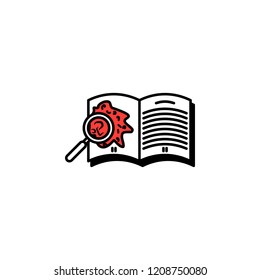 Pulp fiction, genre icon. Element of literary genres icon for mobile concept and web apps. Detailed Pulp fiction, genre icon can be used for web and mobile