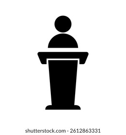 pulpit icon. Pulpit symbol icon,logo vector illustration design template