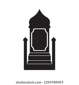 Pulpit symbol icon,logo vector illustration design template