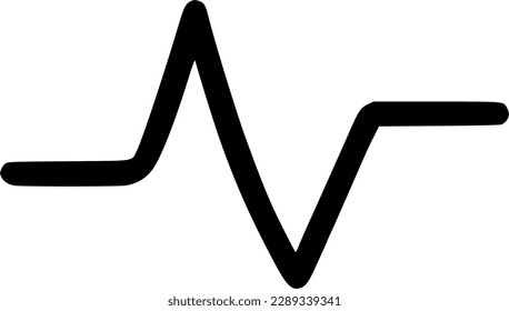 pulsation icon vector symbol design illustration