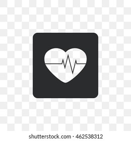 Pulse heart icon.