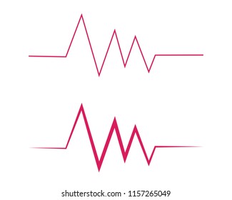 PULSE HEART LINE ICON