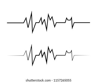 PULSE HEART LINE ICON