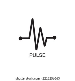 icono de pulso, icono de cardiología
