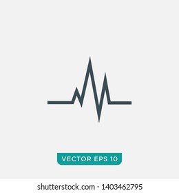 Pulse Icon Design, Vector EPS10