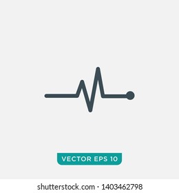 Pulse Icon Design, Vector EPS10