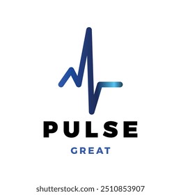 Pulse Icon Logo Design Template