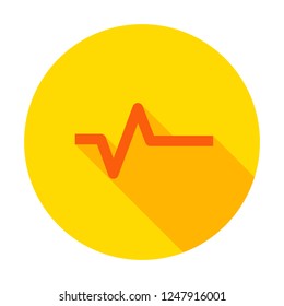 Pulse icon sign symbol vector illustration  icon.