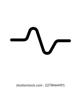 Pulse Icon Vector Symbol Design Illustration