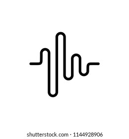 pulse icon vector template