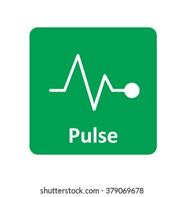 Pulse icon for web and mobile