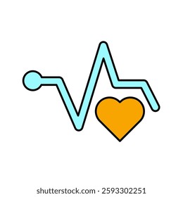 pulse icons  symbol vector elements for infographic web