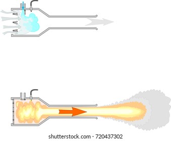 Pulse jet engine