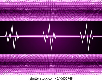pulse Light Abstract Technology background for computer graphic website and internet.
