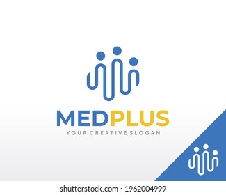 Pulse Logo. Doctor and Healthcare Logo Design Vector