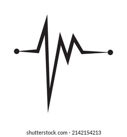 pulse logo vector templat symbol ang design icon
