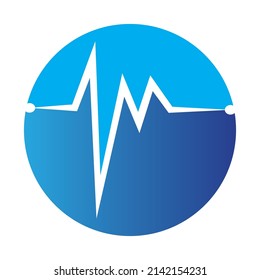 pulse logo vector templat symbol ang design icon
