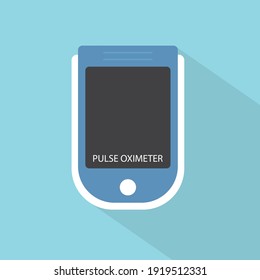 icono de oxímetro de pulso -ilustración vectorial