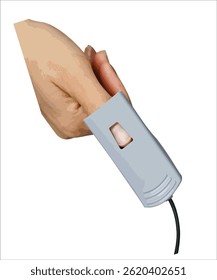 pulse oximeter. This tool is usually used to measure the level of oxygen in the blood and a person's pulse. Its use involves inserting a finger into the device