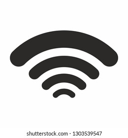 Pulse sensor signal wifi icon vector
