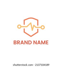 Pulse Shield Logo For Health