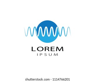 Pulse symbol illustration design