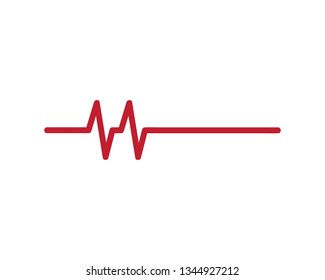 Pulse symbol illustration design