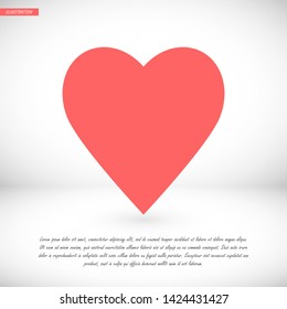 pulse vector icon 10 eps , Lorem ipsum Flat design
