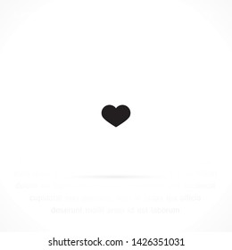 pulse vector icon 10 eps , Lorem ipsum Flat design