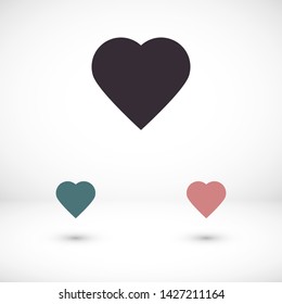 pulse vector icon 10 eps , Lorem ipsum Flat design