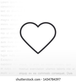 pulse vector icon 10 eps , Lorem ipsum Flat design