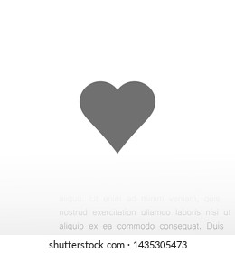 pulse vector icon 10 eps , Lorem ipsum Flat design