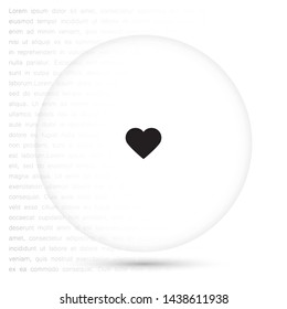 pulse vector icon 10 eps , Lorem ipsum Flat design